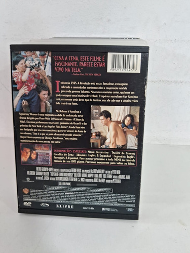 Dvd O Ano Que Vivemos Em Perigo Direção Peter Weir (Usado)