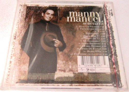 Manny Manuel - Serenata Nuevo Cerrado Cd