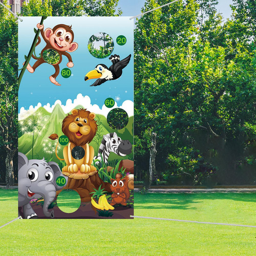 Juegos De Juegos De Bolsas De Frijoles Reutilizables Banner