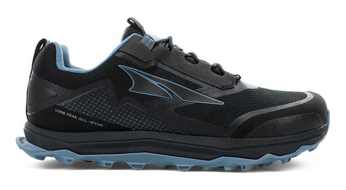 Zapatillas Altra W Lone Peak All-wthr Low Black/blue Mujer