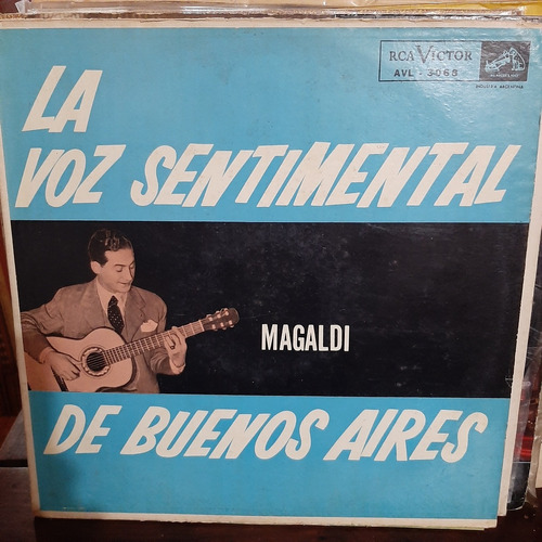 Vinilo Agustin Magaldi Voz Sentimental De Buenos Aires Zz T2