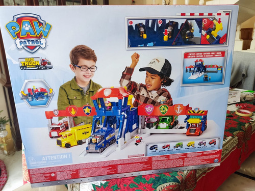 Paw Patrol Trucks Stop Hq Pista (Usado)