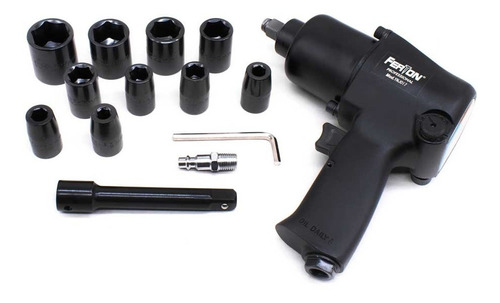 Imagen 1 de 10 de Pistola Neumatica 1/2'' 17 Pz Ferton Ynj017