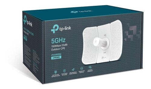 Imagen 4 de 5 de Antena Tp Link Cpe605 Access Point Pharos 5 Ghz 150 Mbps Ap