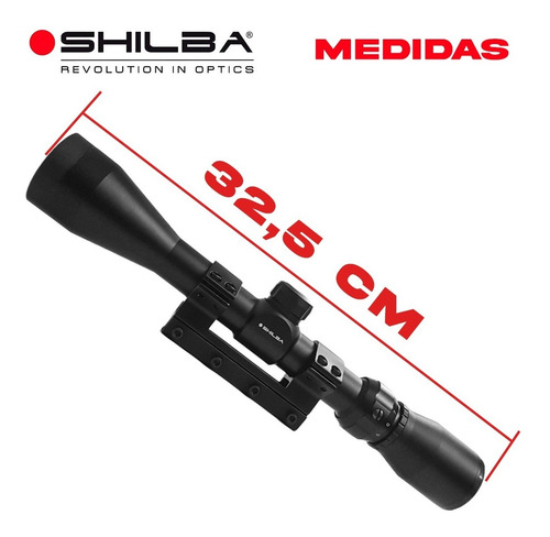 Imagen 5 de 10 de Mira Telescópica Shilba Air Monster 3-9x40
