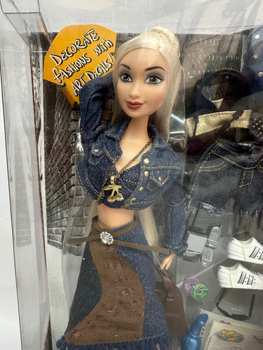 Flavas Muñeca P.bo Rubia Mattel Barbie (Usado)