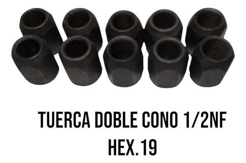 Esparragos Competicion F-100 Falcon Con Tuerca Doble Cono 19