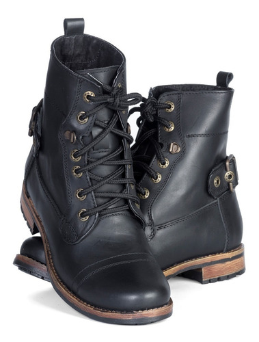 Imagen 1 de 4 de Bota De Piel Mod 72