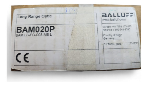 Balluff Bam Ls-fa-003-m6-l Bam020p