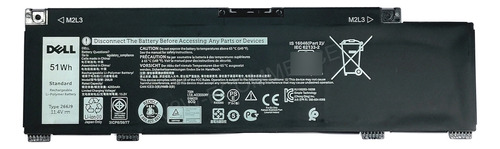 Bateria Dell Inspiron Gamer G3 G5 G7 Type 266j9 - 51wh