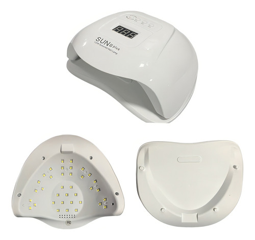 Cabine Uv Led Sun X Plus 120w Gel Unha 36 Led Estufa Cor Branco