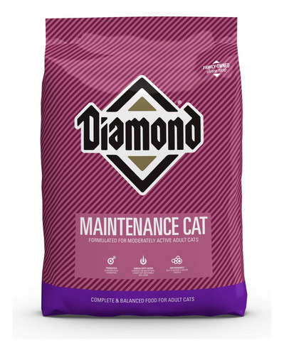 Croquetas Diamond Super Premium Maintenance Cat Gato 40 Lb
