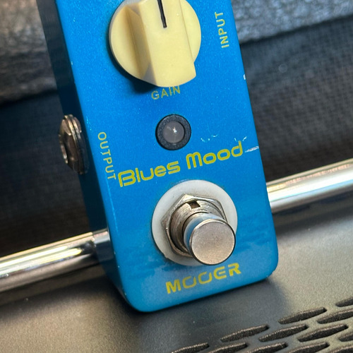 Pedal Mooer Blues Mood Blues Overdrive -maismusika Azul-aço (Usado)