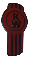 Comprar Emblema De Parrilla Kenworth T600 T660 T800 T300 Rojo Negro