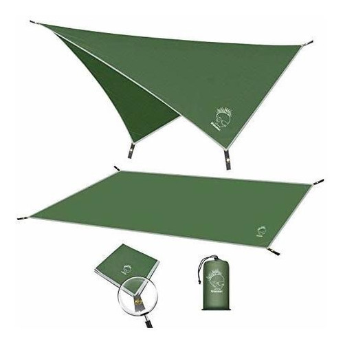 Pie De Imprenta De Tenis, Camping Tarp Impermeable Mk94x