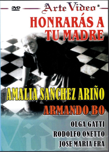 Dvd - Amalia Sanchez Ariño, Armando Bo - Honraras A Tu Madre
