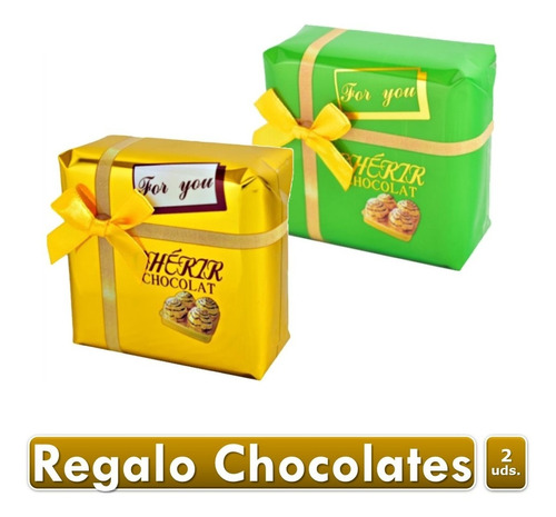 Estuche Regalo Chocolates Cherir 44gr X2 Uds