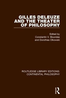 Libro Gilles Deleuze And The Theater Of Philosophy - Boun...