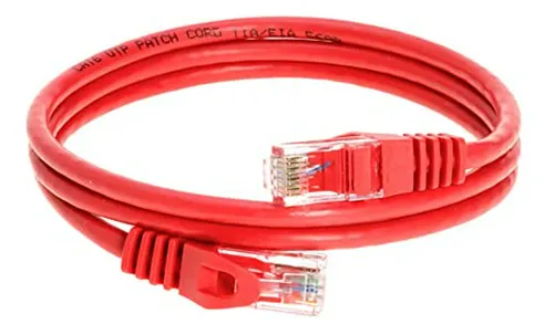 Cable De Red Cat6 Ethernet 3ft Rj45 Para Internet Y Modem