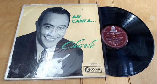 Charlo Asi Canta Vol 3 Disco Lp Vinilo