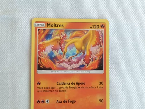 Brinquedo Cartas Pokemon Moltres 210 41066 em Promoção na Americanas