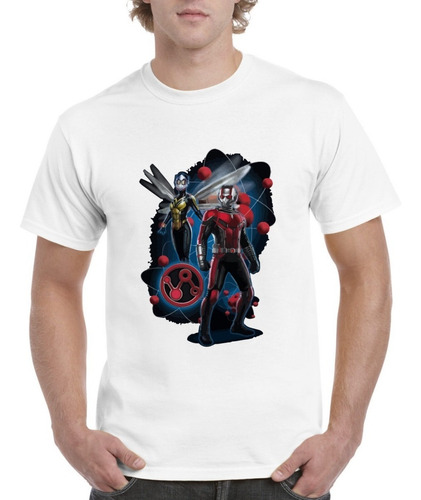 Playeras The Wasp Ant Man Marvel Adn Manga Corta De Hombre  