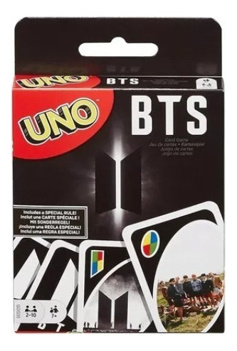 Uno Bts Edición Especial Juego De Cartas Juego Familiar