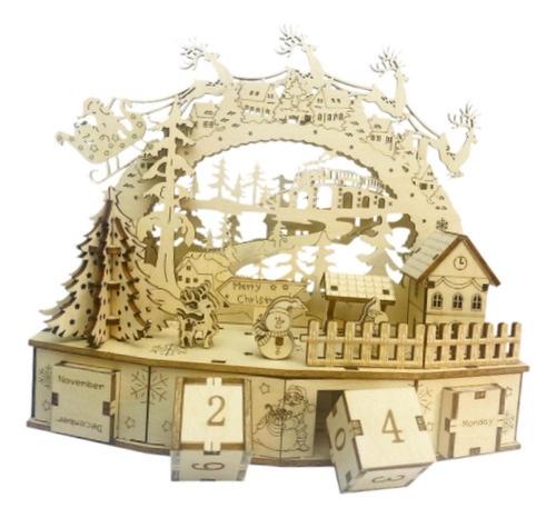 78 Piezas De Rompecabezas Navideños, Kits De Construcción