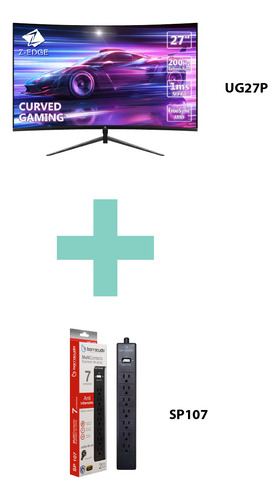 Monitor Z-edge Ug27p + Regalo Multicontacto Spr Picos