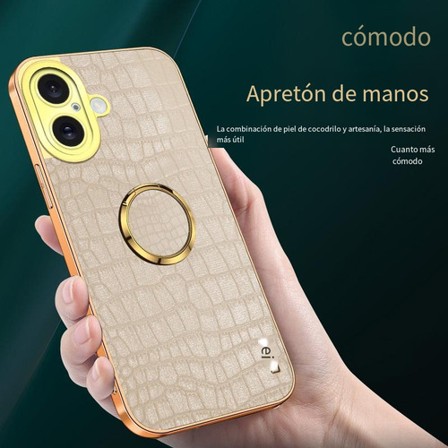 Funda De Piel Para Oppo Reno13 5g/reno13 Pro 5g/reno13f 5g Con Soporte Anular Delgada A Prueba De Golpes