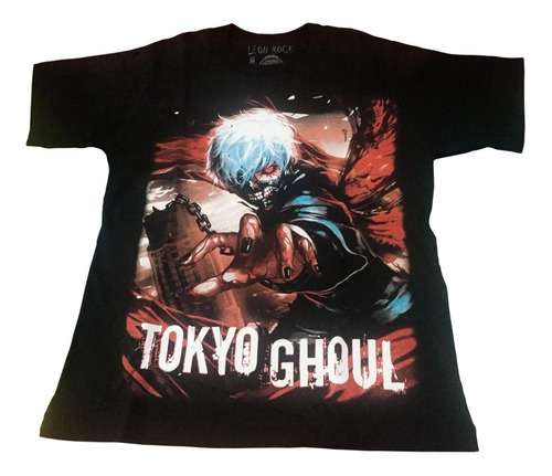 Remera De Tokyo Ghoul Doble Estampa Niño Niña Unisex  