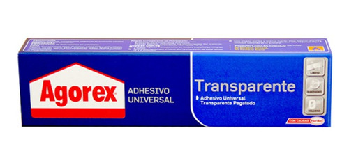 Pegamento Agorex Transparente 120cc 