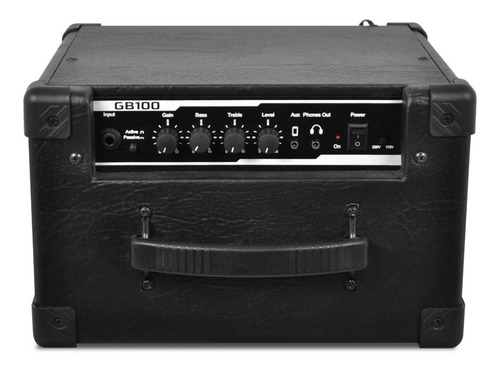Imagem 2 de 4 de Amplificador De Baixo Borne Go Bass 20w Estudo Cubo Gb100