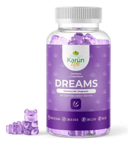 Dreams Gomitas | Buen Dormir Vitamina B6 + Magnesio | 60gum