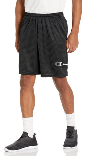 Shorts Gimnasio Malla Para Hombre 9  Logotipo Xl