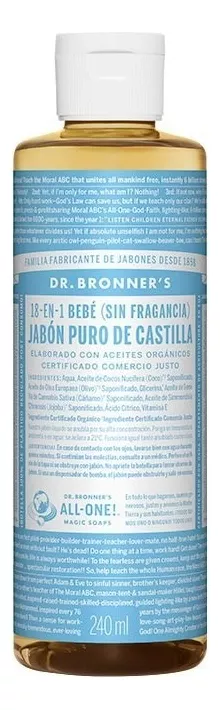 Primera imagen para búsqueda de dr bronners