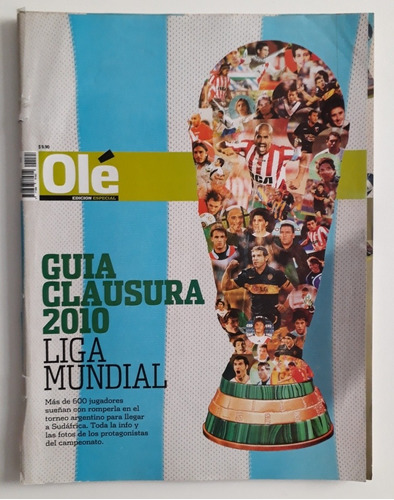 Revista Ole - Guia Futbol Argentino Clausura 2010 Fs