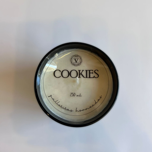 Imagen 4 de 5 de Vela De Soja Aromática Cookies Vidrio 250ml