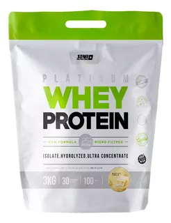 Star Nutrition Platinum Whey Protein X 3 Kg Sabor Banana