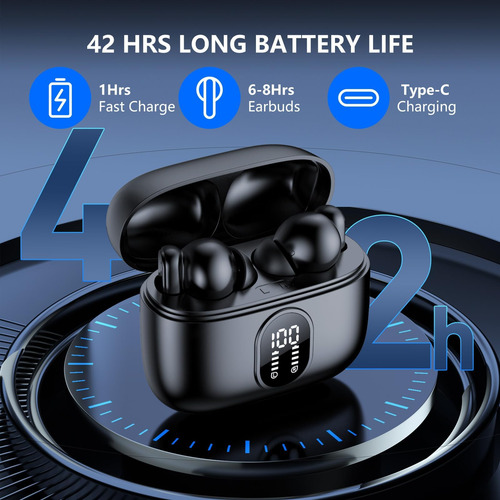 Iwnuer Auriculares Inalámbricos Bluetooth 5.4 Auriculares 42