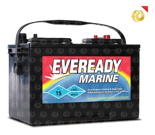 Bateria Marine Ciclo Profundo Eveready 30ah Uso Solar Botes