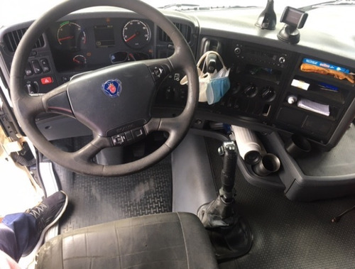 Scania G-420 11/12 6x2 Branco Cegonheiro