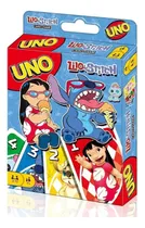 Comprar Juego de cartas Uno Lilo Stitch, mazo de películas de Disney, parte trasera blanca, personaje en inglés Lilo & Stitch