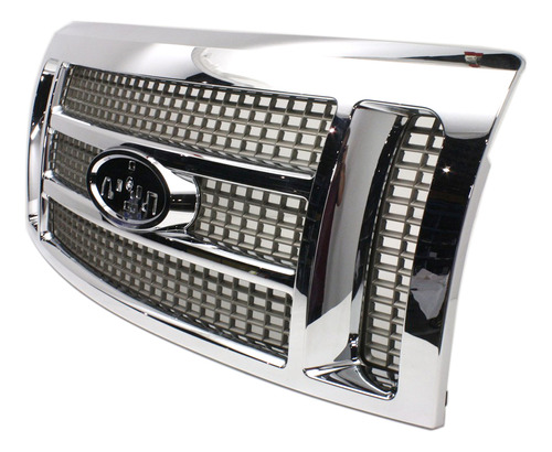 F-150 09-12 Parrilla, Chrome Shell/painted Gold , King Ranch