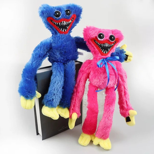 Imagen 7 de 7 de Muñeco Huggy Wuggy Peluche De Moda De Acción Para Niños 40cm