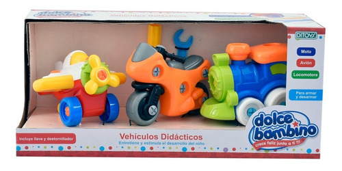 Dolce Bambino Vehiculos Didacticos Ditoys 2200. Cachavacha