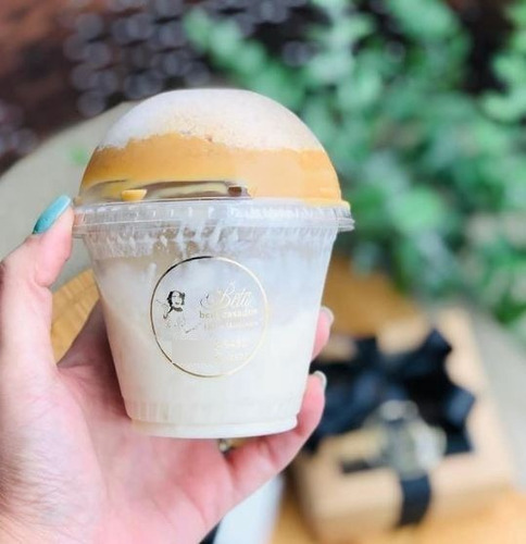 50 Copos Bolha Com Divisória 270 Ml - 12x + Frete Grátis