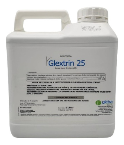 Glextrin 25 X 5 Lt