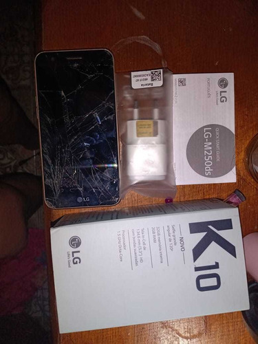 Celular LG K10 Para Reuso De Peças Ou Conserto