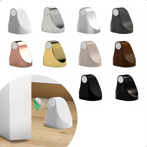 Trava Porta Magnético Branco Dupla Face Comfortdoor